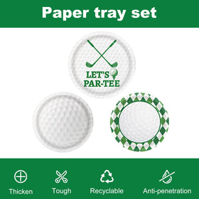 LINHAXM golf party banner bold decor for photo-worthy moments