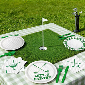 LINHAXM golf party napkins absorbent and practical for tidy servings