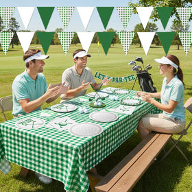 LINHAXM golf party set completes a cohesive event look