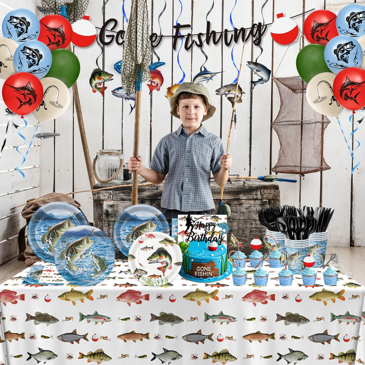 LINHAXM banner enhances the entry with bold fishing-themed flair.