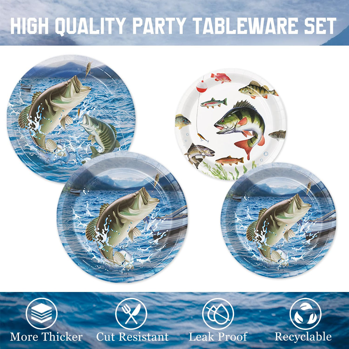 LINHAXM napkins coordinate colors and simplify cleanup during the party.