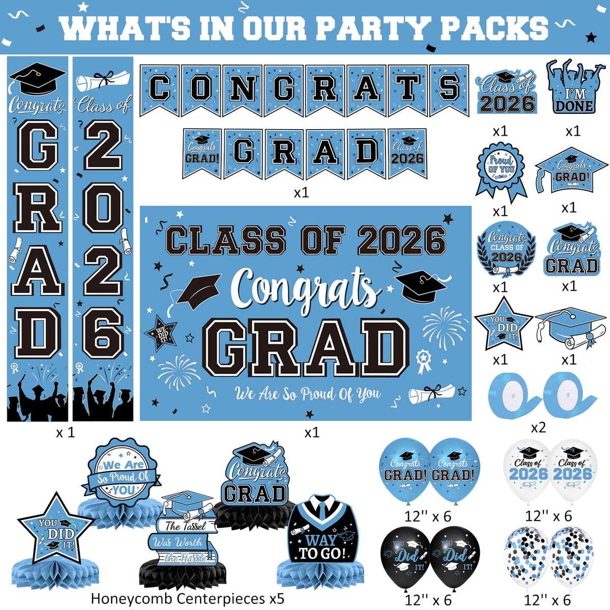 LINHAXM graduation backdrop creates a professional photo wall for Class of 2026.