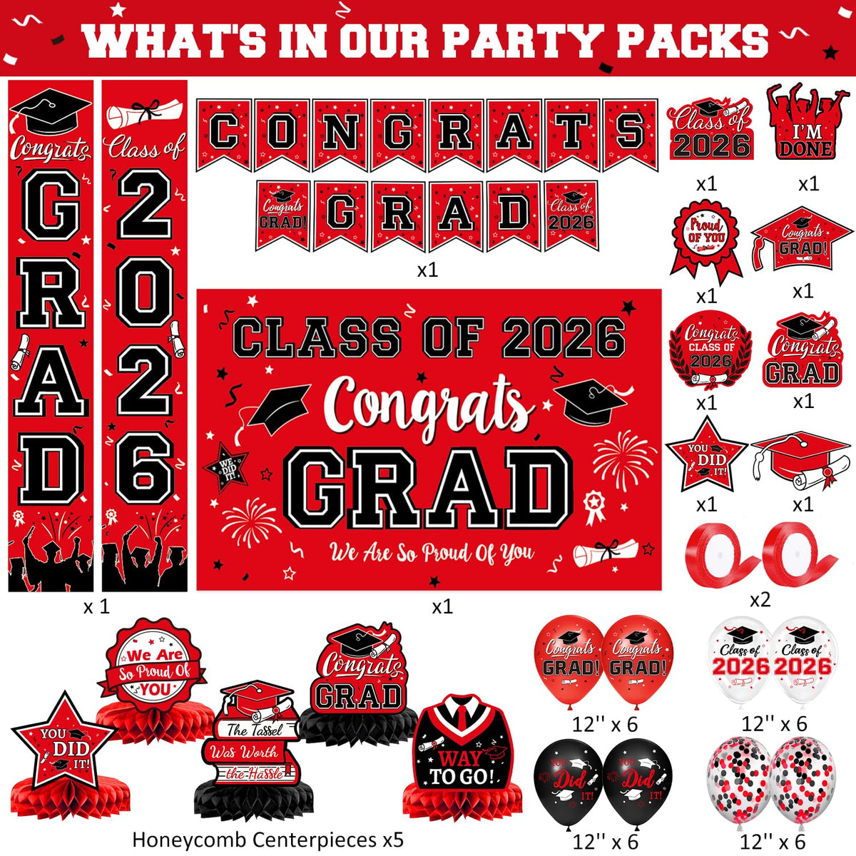 LINHAXM graduation backdrop provides a large reusable focal point