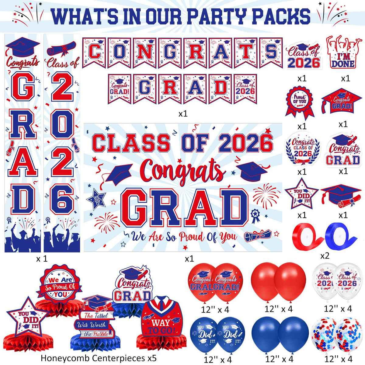 LINHAXM graduation backdrop creates a polished photo wall for celebrations
