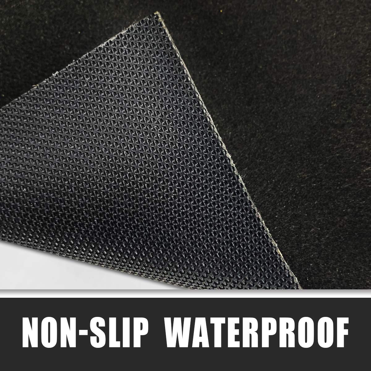 LINLA oil mat cut-to-fit with edges that won’t fray