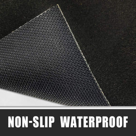 LINLA oil mat cut-to-fit with edges that won’t fray
