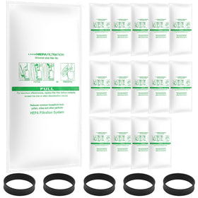 LINNIW 204811 vacuum bags front view for reliable replacements and extended runtime