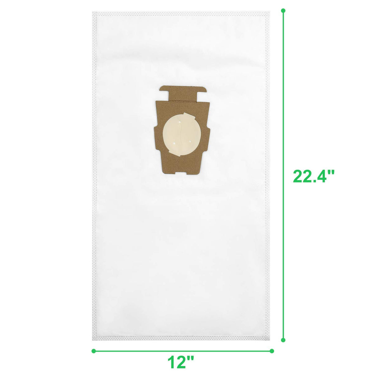 LINNIW 204811 vacuum bags side view highlighting compatibility