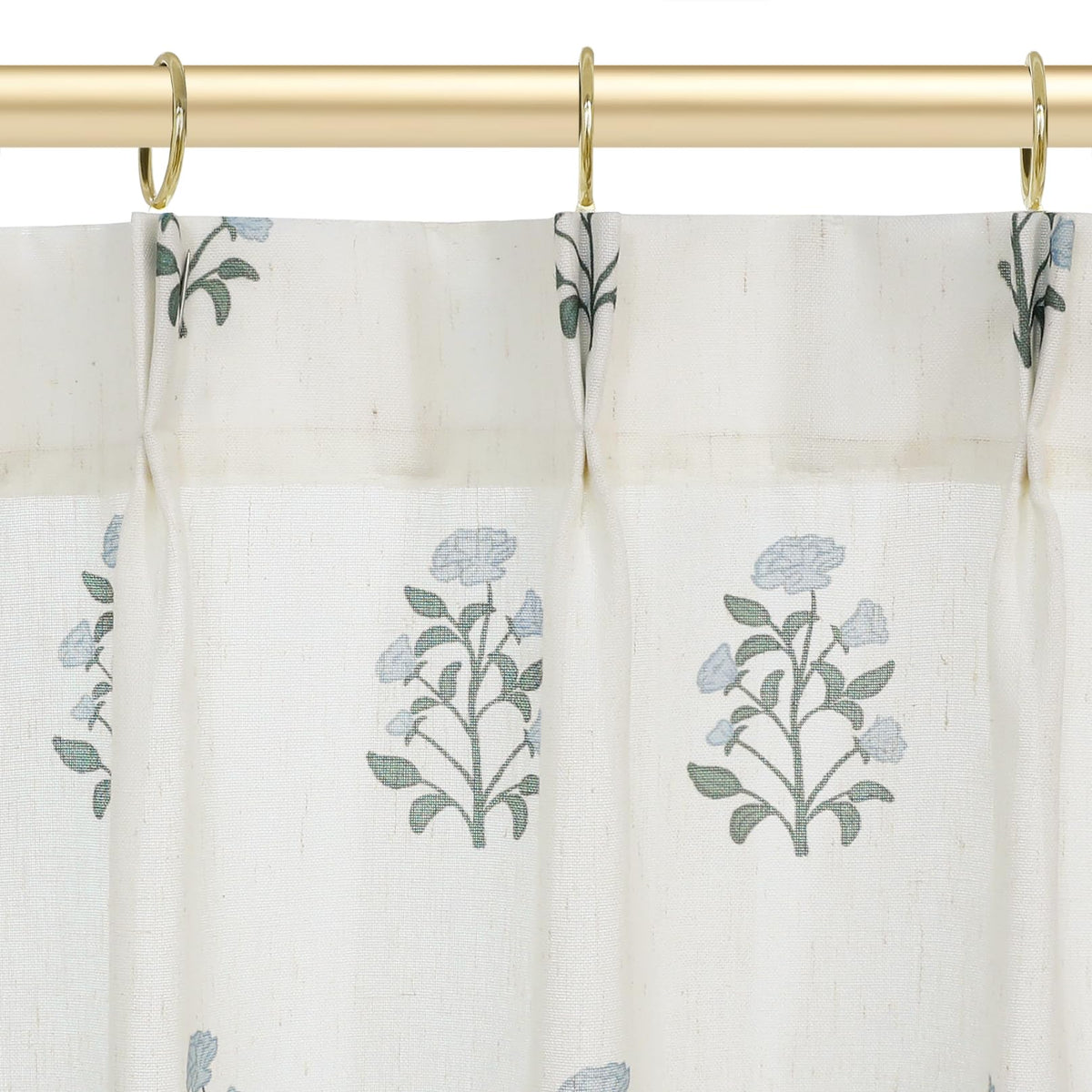 Close-up of Lino Rosa linen-cotton blend fabric texture