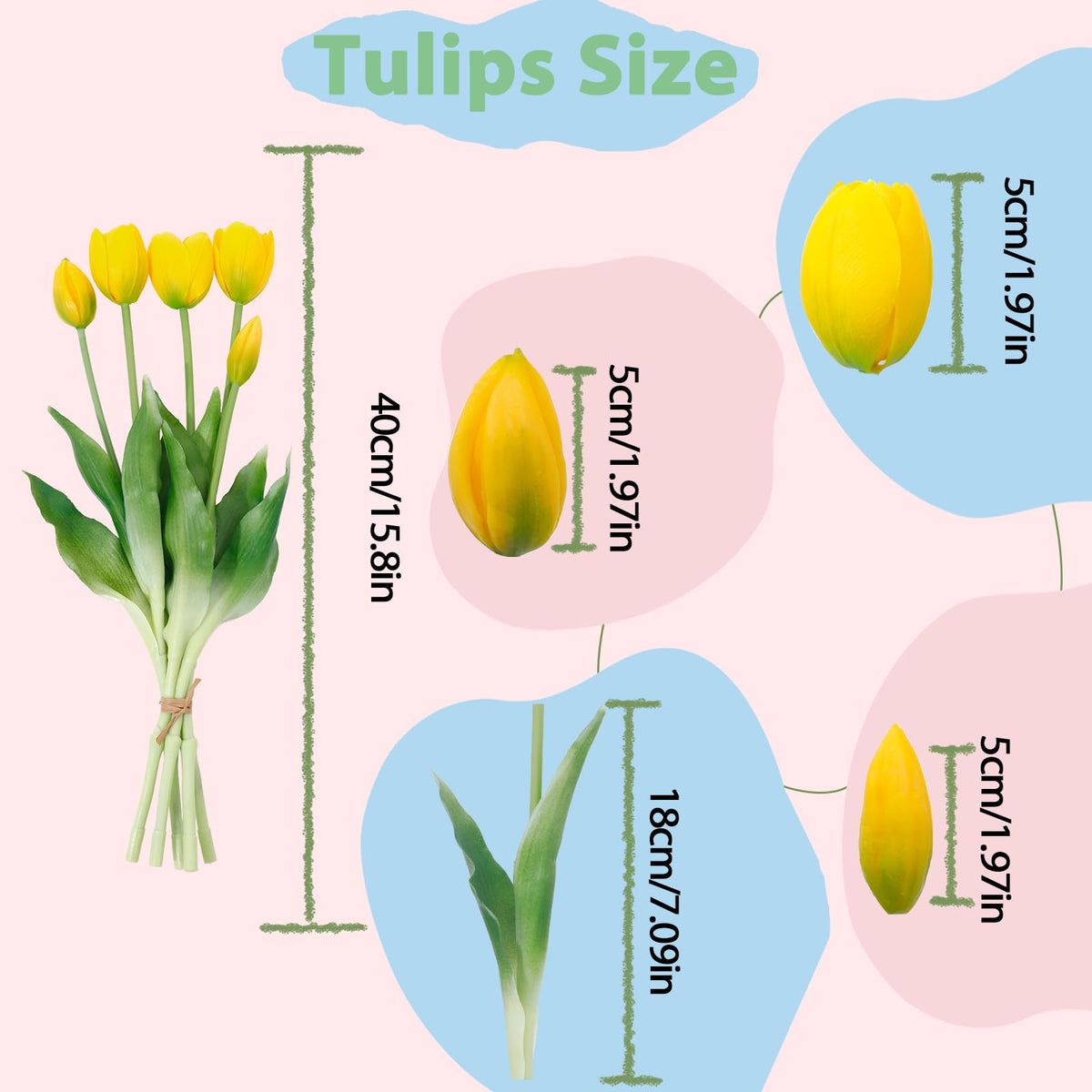 LINSIE fifteen-stem packaging shows three bundles ready for arrangements.