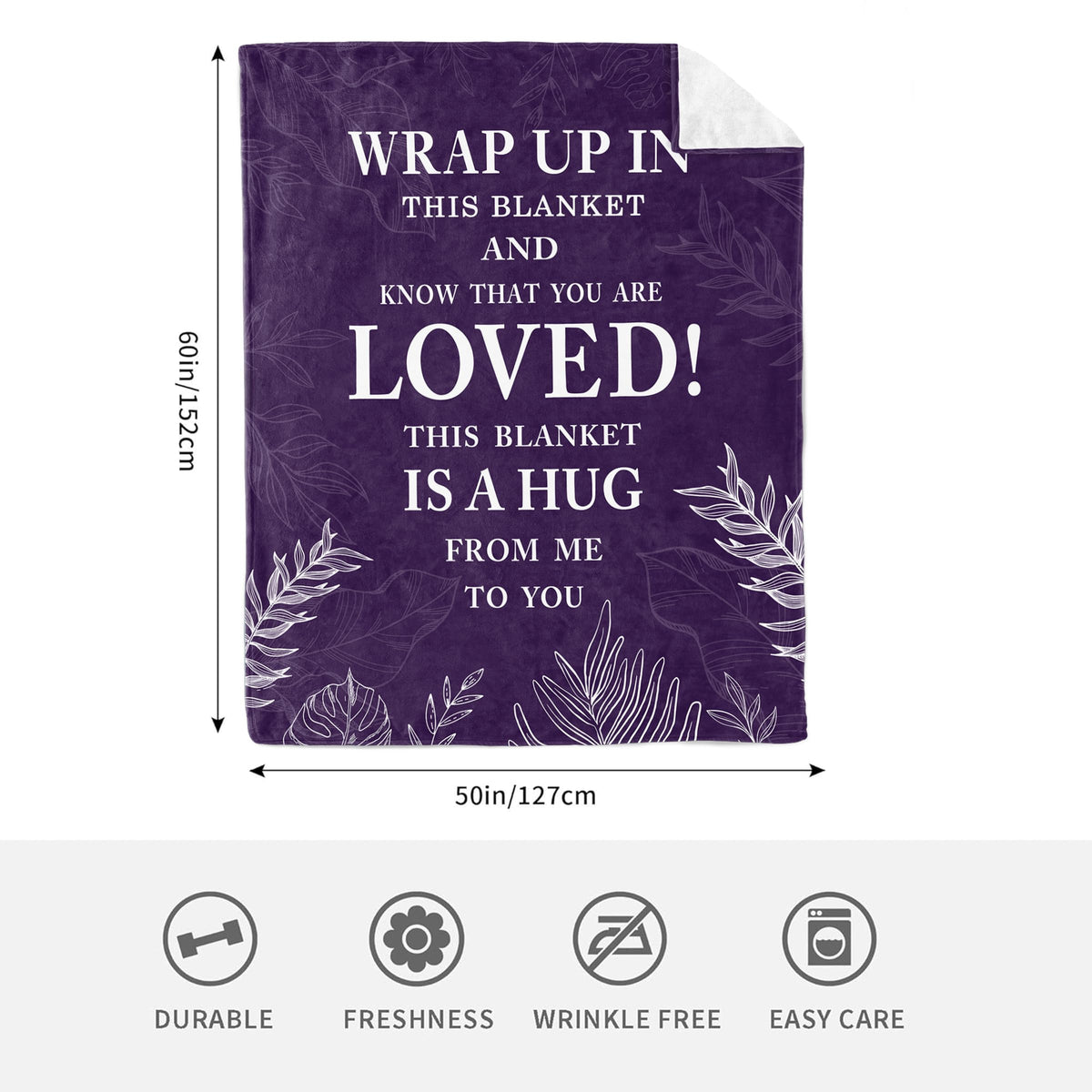 Linxher Love Hug blanket for winter evenings on the couch.