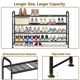 LINZINAR long 4-tier adjustable feet stabilize on uneven floors.