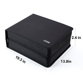 Liovode car-ready case demonstrates portable media storage on the go.