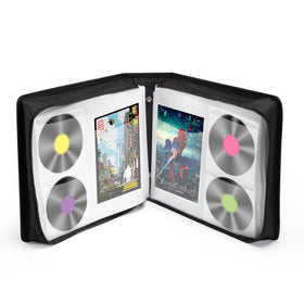 Liovode DVD Case front view in black shows organized media layout.