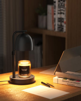 LISUNAR candle warmer lamp flameless bulbs for safe, smoke-free fragrance.