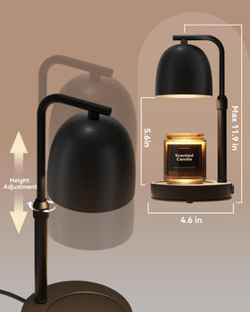 LISUNAR candle warmer lamp minimalist decor elevating modern living spaces.