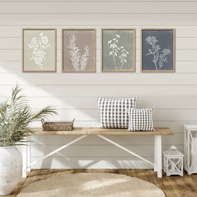 Liswit rustic farmhouse wall decor for bedroom creates warm, inviting atmosphere.
