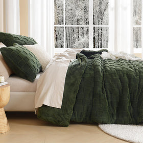 Easy-care fabric resists fading and holds seams after washing.