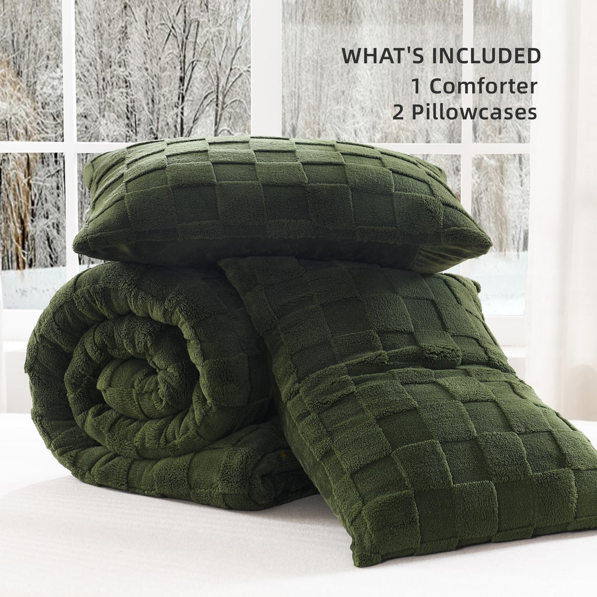 Lidanika gift-ready bedding set designed for winter comfort and style.