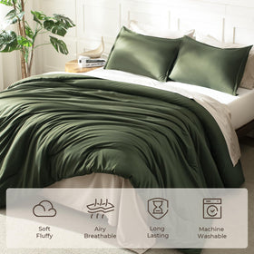 Litanika king pillowcases paired with the comforter for a complete look.