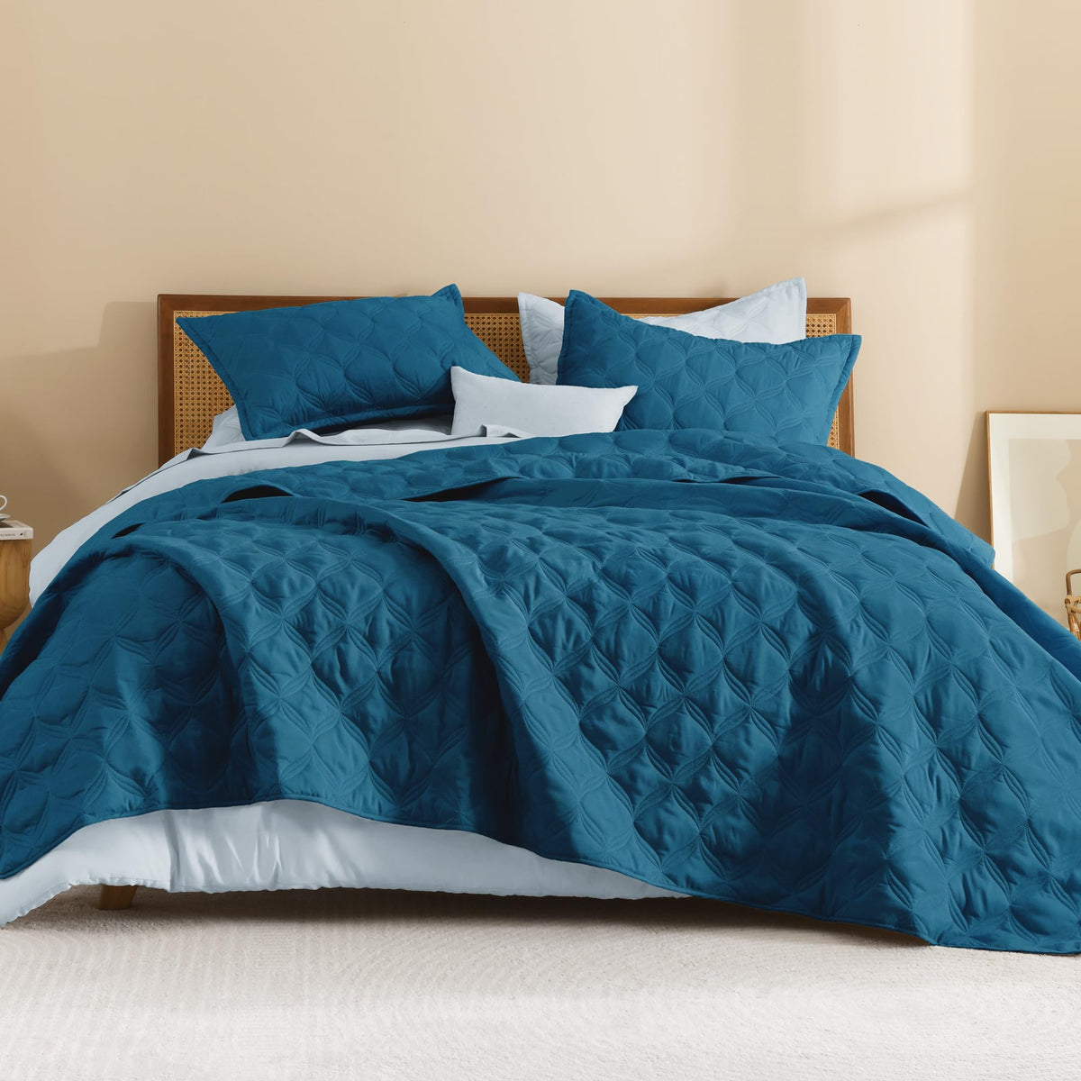 Litanika diamond-stitch closeup showing durable stitching and refined finish.