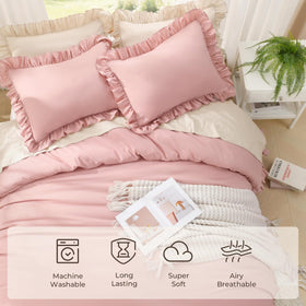 Litanika pillowcases 20x26 pair completes the bed set.
