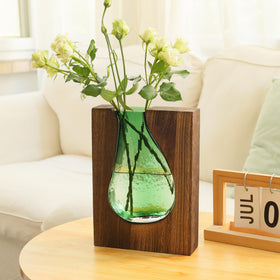 Litivy modern-farmhouse vase blends natural warmth with contemporary style.