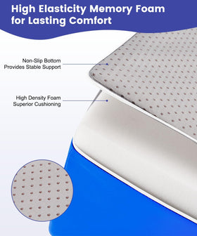 Litluxu cooling fabric cover is removable and washable for easy care
