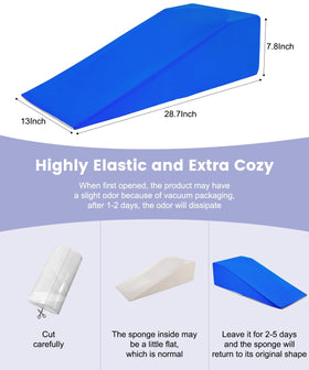 Litluxu high density foam wedge provides firm support without deformation