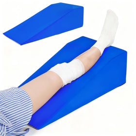 Litluxu Knee Surgery Pillow with straight leg groove supports post op leg alignment and comfort