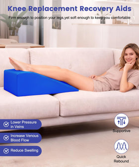 Litluxu leg elevation during recovery for knee and hip comfort