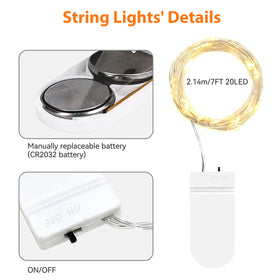 Litogo screwdriver included helps you replace batteries quickly