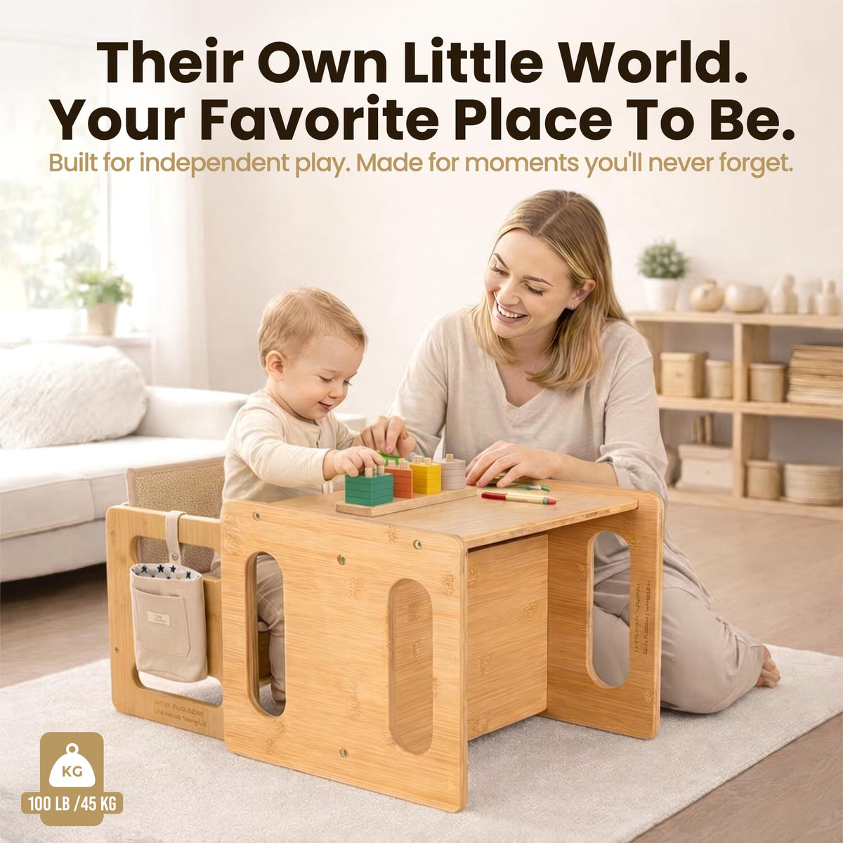 Little Habitats easy assembly ensures quick setup for everyday use.