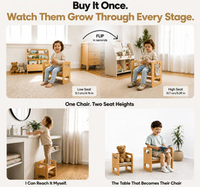 Little Habitats Montessori toy stacking piece supports problem solving during playtime.