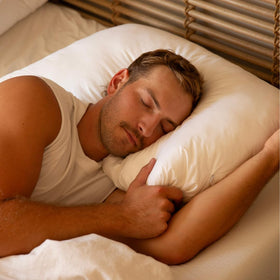Little Sleepy Head pillow ideal for dorm rooms and busy apartments.
