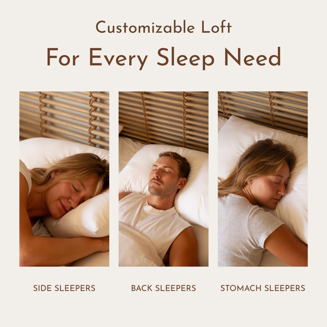 Little Sleepy Head hypoallergenic down-like fill for clean, feather-free softness.