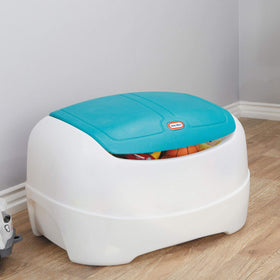 Little Tikes Play N Store interior space with large capacity for toys.
