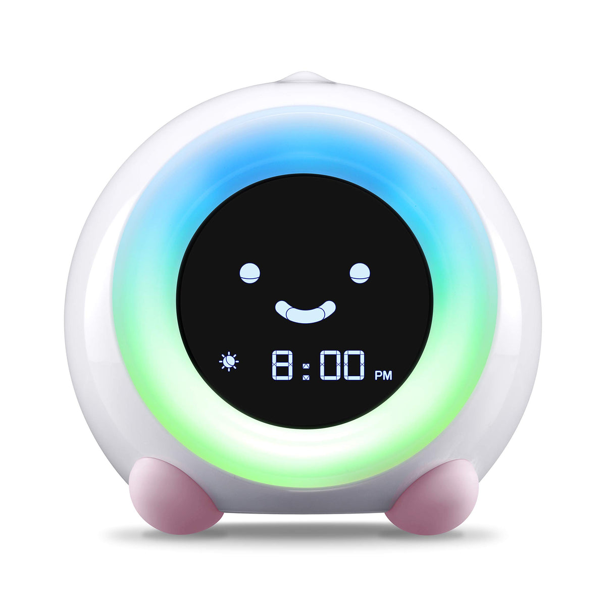 LittleHippo Mella alarm clock face expressions guiding gentle wake time cues