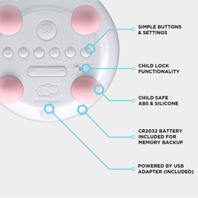 LittleHippo Mella grow-with-timer adapts as children grow and routines change