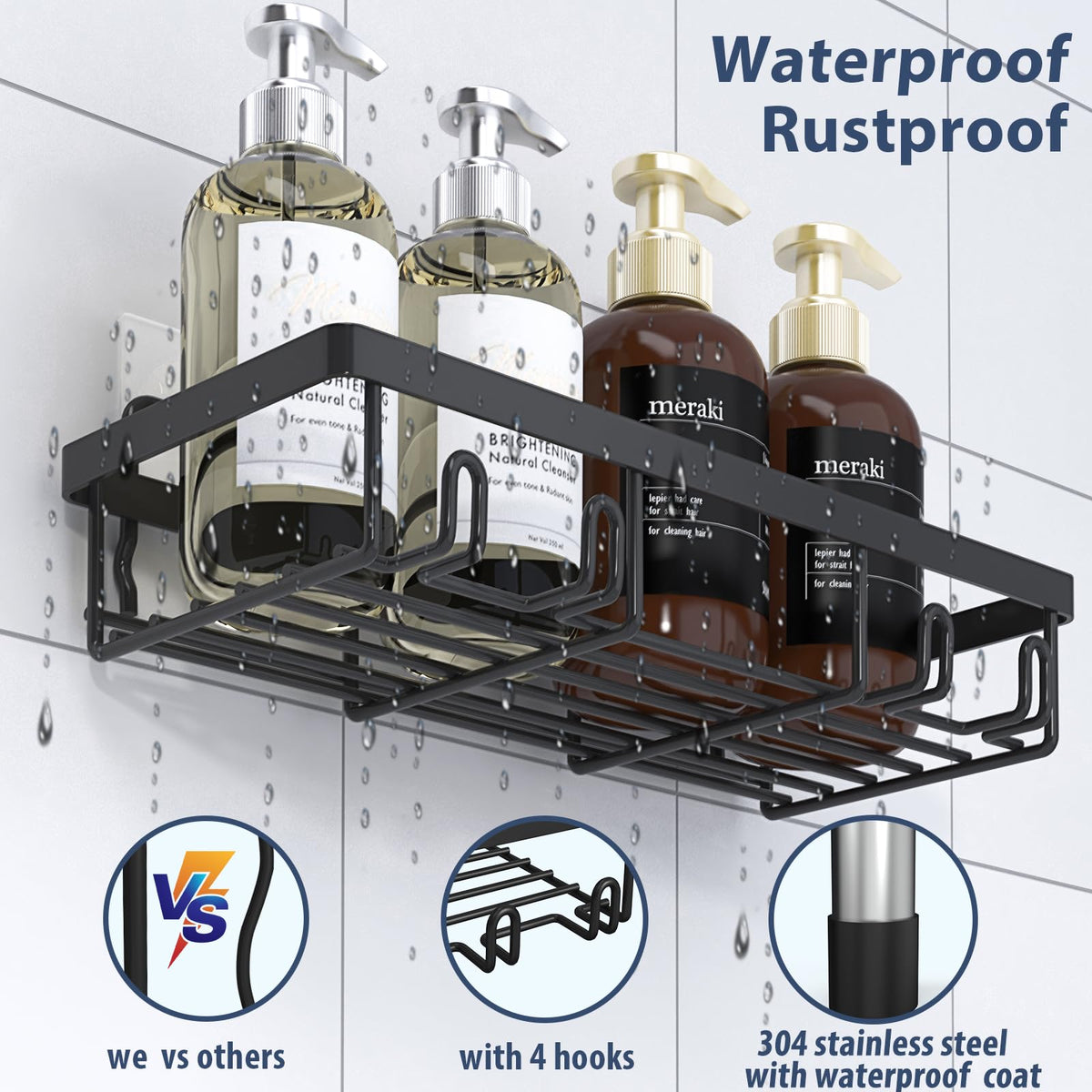 Liuoud hollow design dries quickly to reduce water buildup.