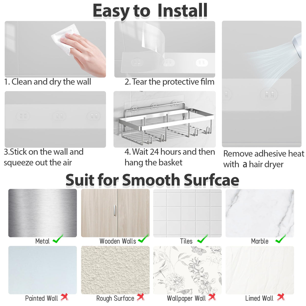 Liuoud rounded edges design prevents snagging and protects hands.