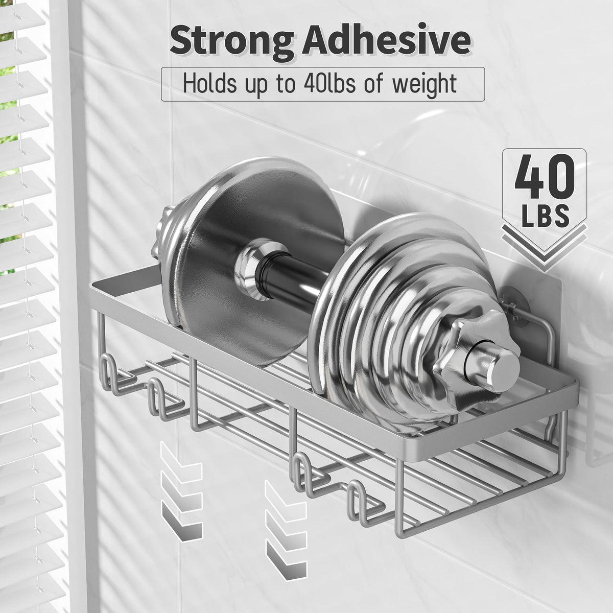 Liuoud no-drilling installation, quick setup without wall damage