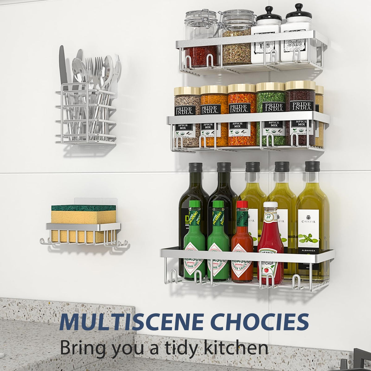 Liuoud moisture-ready rack dries quickly after showers for freshness.