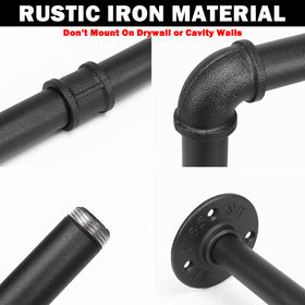 Livabber matte black finish adds vintage charm to bedrooms and bathrooms.