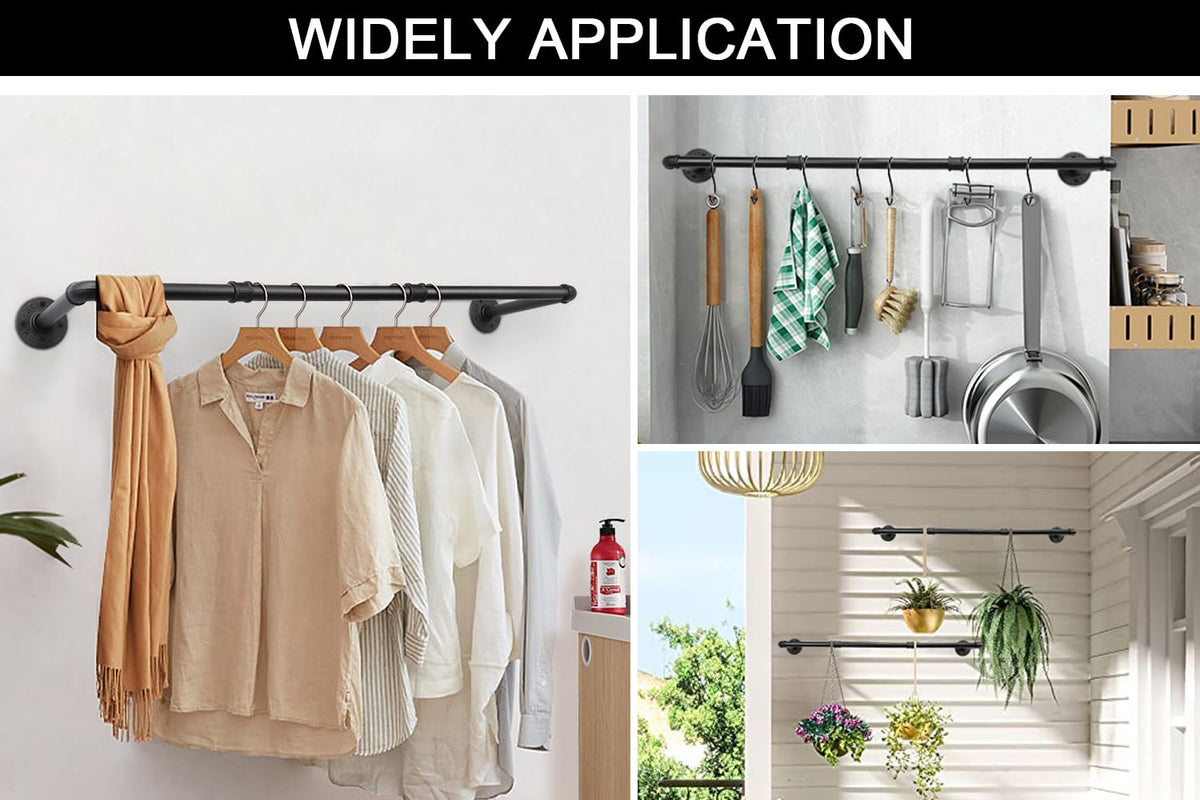 Livabber multi-function hanging rack for towels, bags, and plants