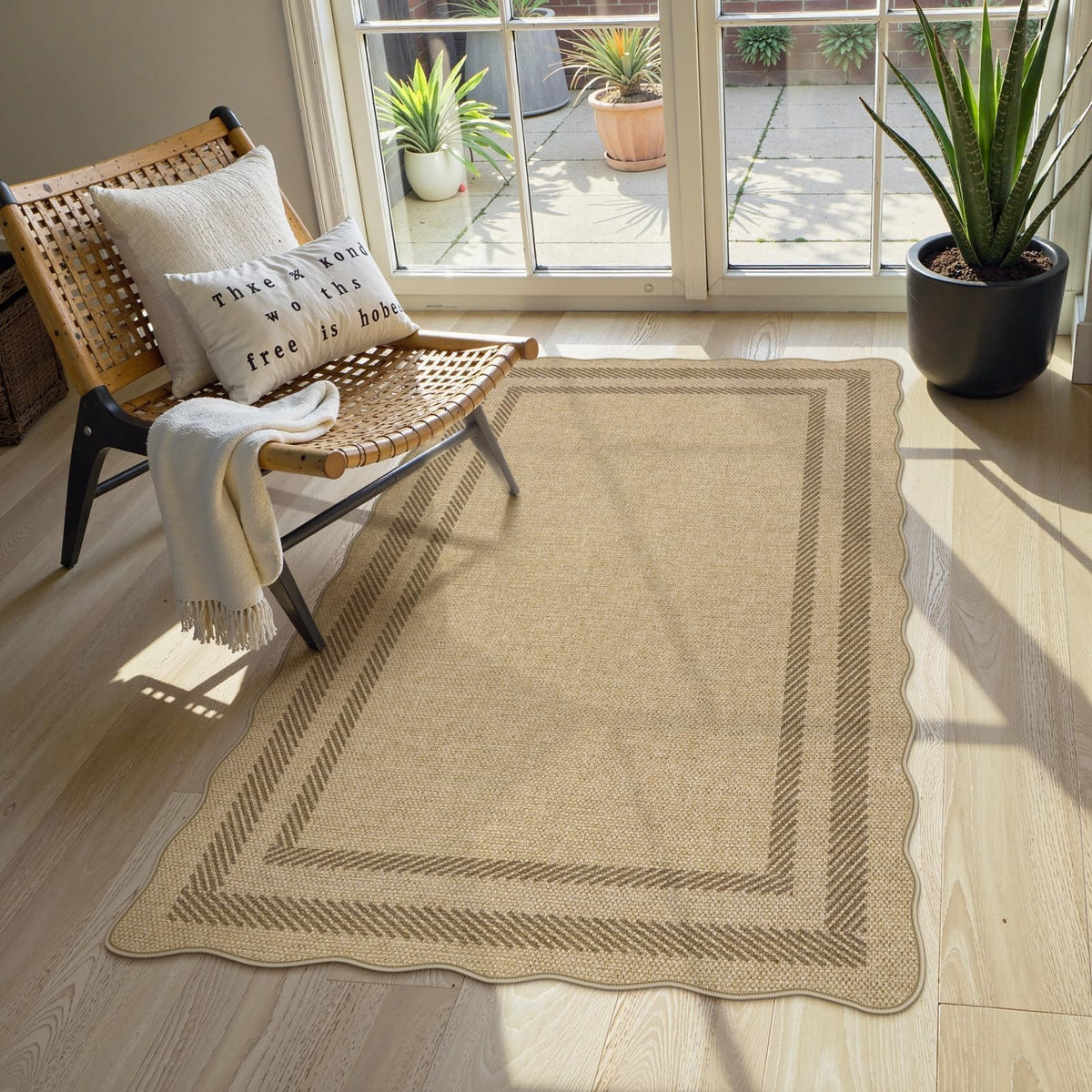 LIVEBOX versatile area rug for living rooms and porches
