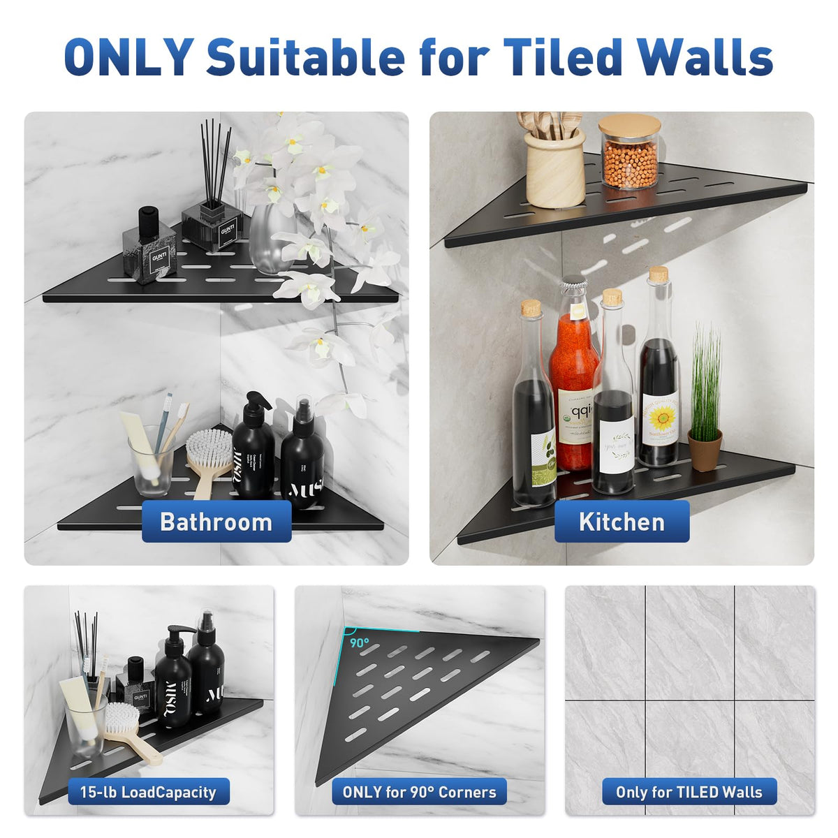 Lives Corner Shelves easy clean maintenance for daily care.