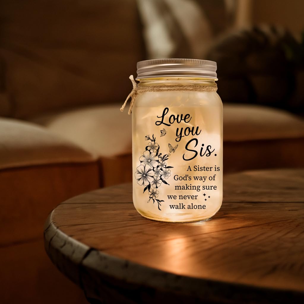 Livinges fairy lights inside glass bottle offer soft, comforting sparkle