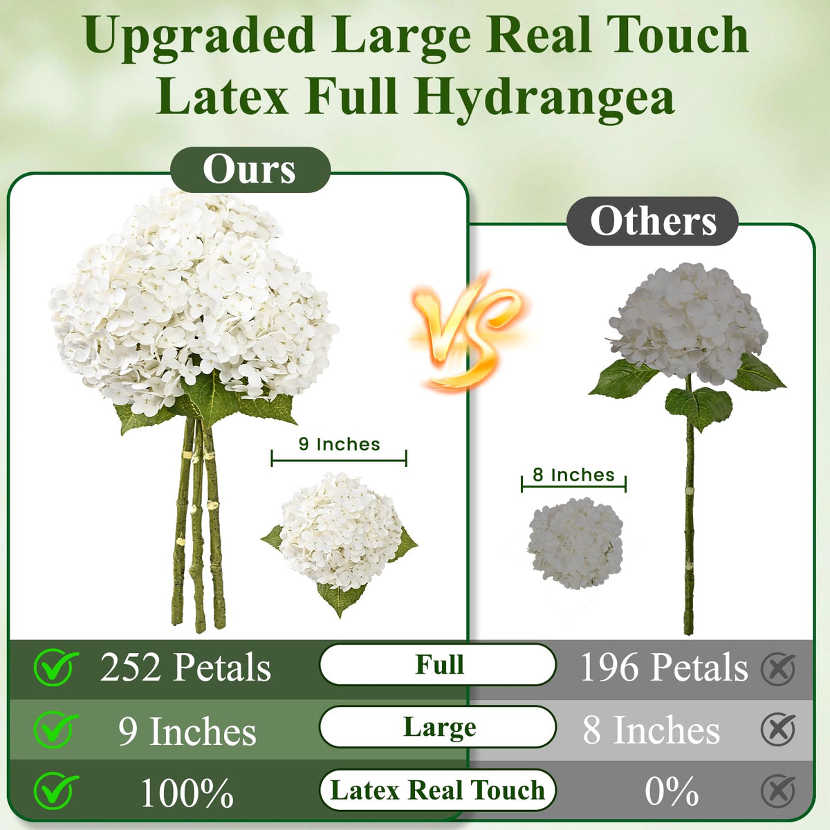 Livole 21-inch stem with bendable wire for easy arranging