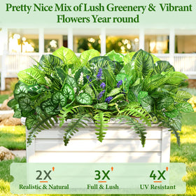 Livole all-weather durability keeps porches green through seasons.